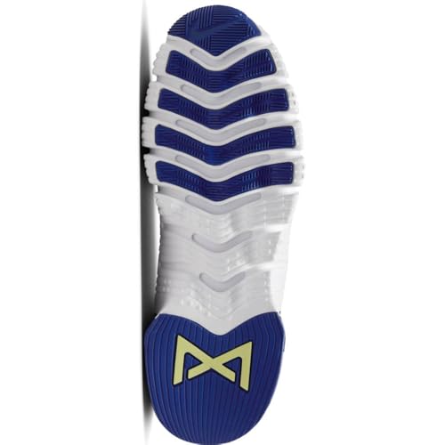 Nike Free Metcon 5 Women's Workout Shoes (DV3950-103, White/Fierce Pink/DEEP Royal Blue/Aquarius Blue) Size 8