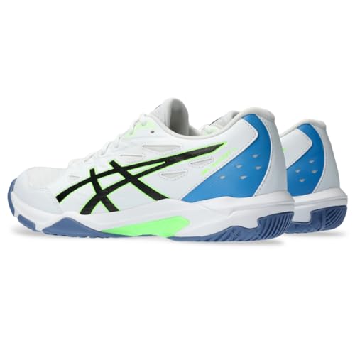 ASICS Men's Gel-Rocket 11 Volleyball Shoes, 12, White/Lime Burst