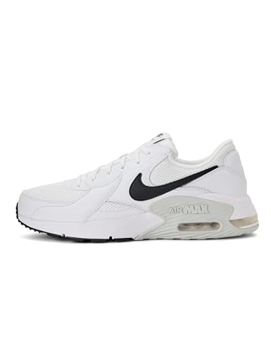 Nike Men's Air Max Excee Shoes, White/Black-Pure Platinum, 8