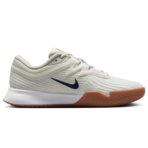 Nike Vapor Pro 3 Women's Hard Court Tennis Shoes (FZ2158-100, Summit White/Light Bone/Phantom/Binary Blue) Size 8.5