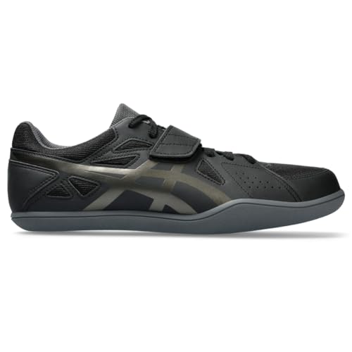 ASICS Men's Hyper Throw 3 Track & Field Shoes, 10, Black/Gunmetal