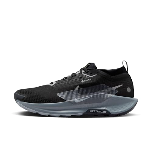 Nike Mens Pegasus Trail 5 Gore-TEX Black/Wolf Grey/Cool Grey/Anthracite 9.5 Medium