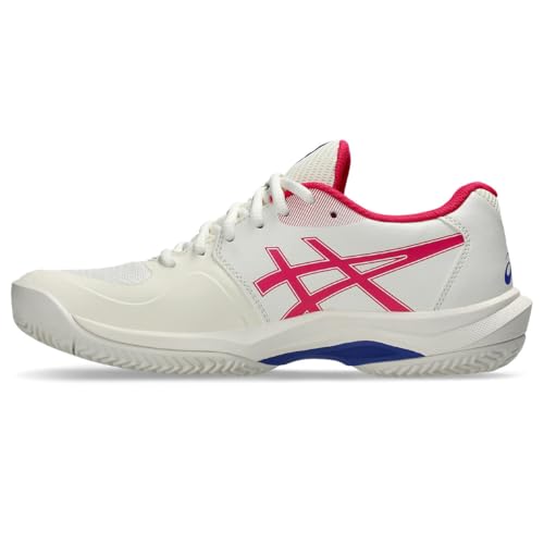 ASICS Boy's Gel-Game 10 Gs Clay Sneaker, Cream Bright Rose, 9.5 US