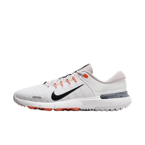 Nike Free Golf NN Golf Shoes (FN0332-100, Summit White/Phantom/Dark Team Red/Black) Size 12
