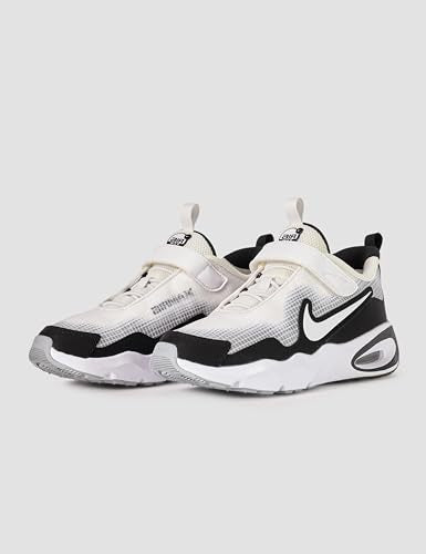 Nike Little Kid's Air Max Nova LifestyleShoes, White/White-Black-Wolf Grey, 1Y