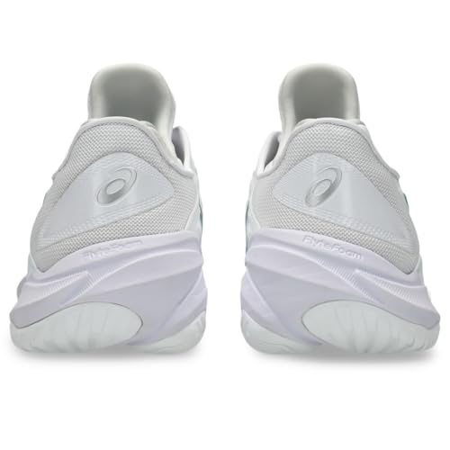 ASICS Men's Court FF 3 Tennis Shoes, 10.5, White/Pitch Green