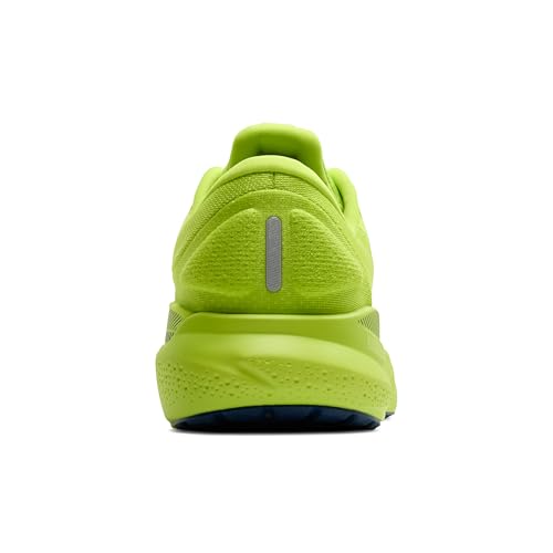 Brooks Men’s Adrenaline GTS 24 Supportive Running Shoe - Acid Lime/Sunny Lime/Navy - 9.5 Medium