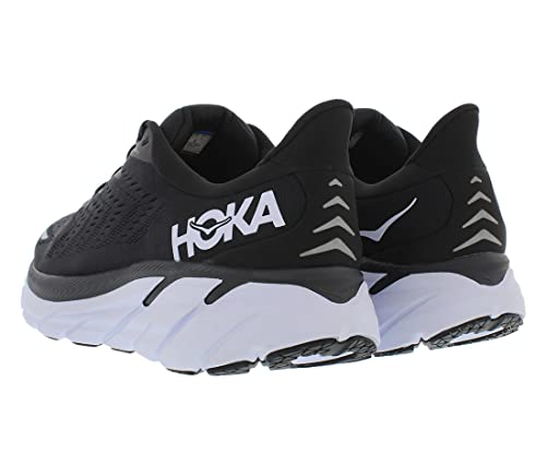 HOKA ONE ONE Clifton 8 Mens Shoes Size 11, Color: Black/White
