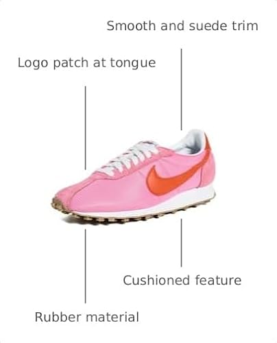 Nike Women's LD-1000 Sneakers, Pinksicle/Picante Red/White, 8 Medium US
