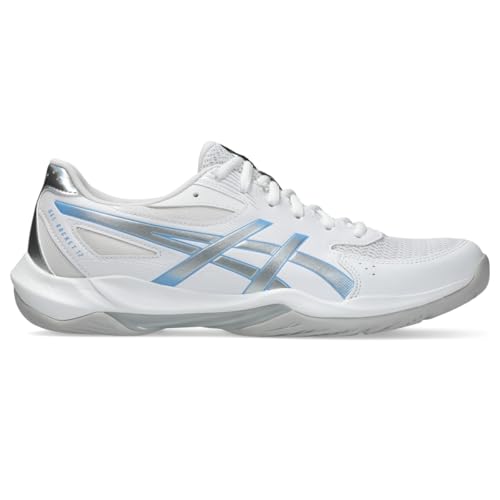 ASICS Men's Gel-Rocket 12 Volleyball Shoes, 9, White/Cloud Grey