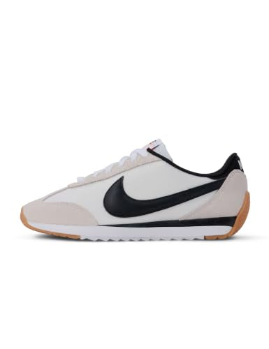 Nike Women's Pacific Shoes, White/Black-Platinum Tint-Safety Orange, 6.5