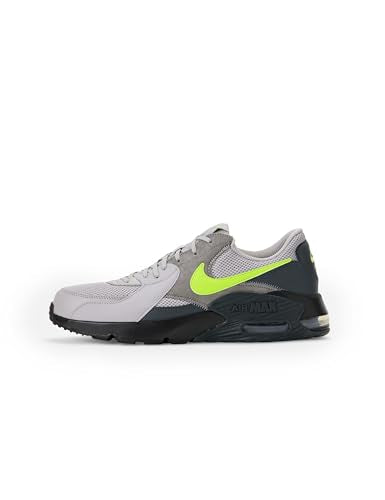 Nike Men's Air Max Excee Shoes, Atmosphere Grey/Neon Yellow-Anthracite, 13