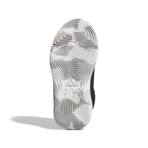 adidas Unisex-Kids Initiation J, Black/Halo Silver/White, 3.5
