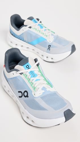 On Women's Cloudsurfer Next 1 Sneakers, Niagara/White, 11 Medium US