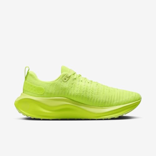 Nike InfinityRN 4 Men's Road Running Shoes (DR2665-700, Volt/Black/Barely Volt) Size 9