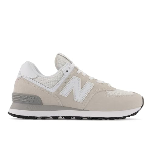 New Balance Women's 574 Core Sneaker, Nimbus Cloud/NB White, 85 B