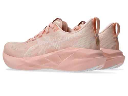 ASICS Women's Novablast 5 Sneaker, Breeze White, 3 UK