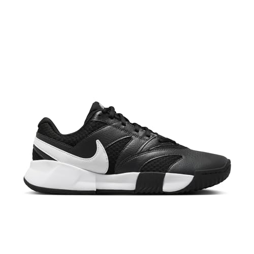 Nike Court Lite 4 Women's Clay Court Tennis Shoe FJ2318, Black/White/Anthracite, 39 EU
