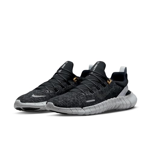 Nike Men's Free Rn 5.0 Next Nature Running Shoe, Black, 10 UK