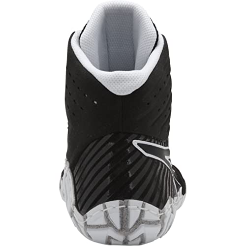 ASICS Men's Aggressor 4 Wrestling Shoes, Black/Black, 7