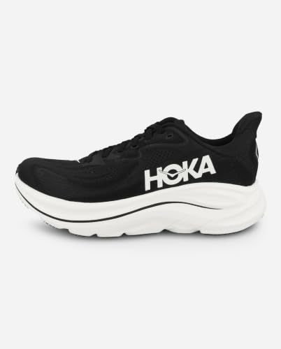 Hoka Women's Clifton 10 Black/White 7.5 Medium
