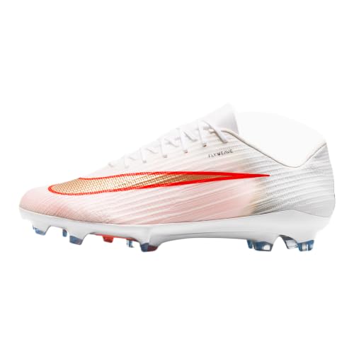 Nike Mercurial Superfly 11 Pro Firm-Ground Low-Top Soccer Cleats (White/Bright Crimson/Blur) Size 10
