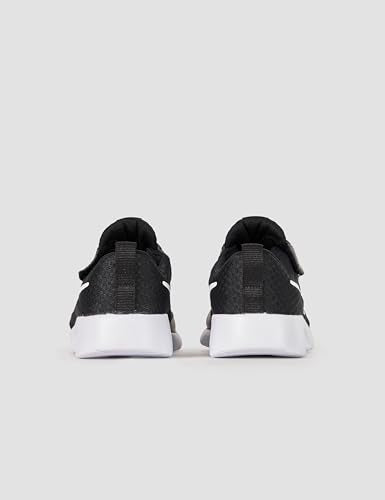 Nike Little Kid's Tanjun Easyon Shoes, Black/White-White, 2Y