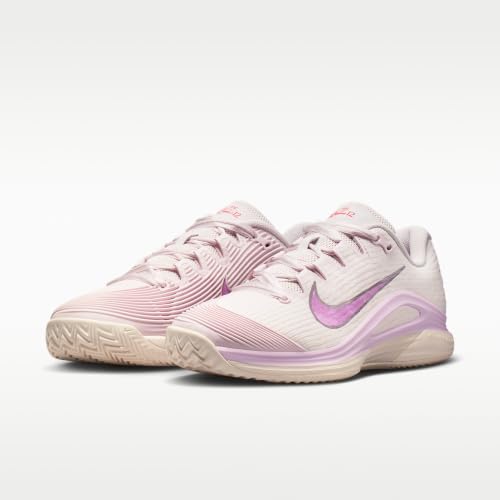 Nike Zoom Vapor 12 PRM Women's Clay Court Tennis Shoes (Pearl Pink/Pink Foam/Chalk/Light Magenta) Size 11