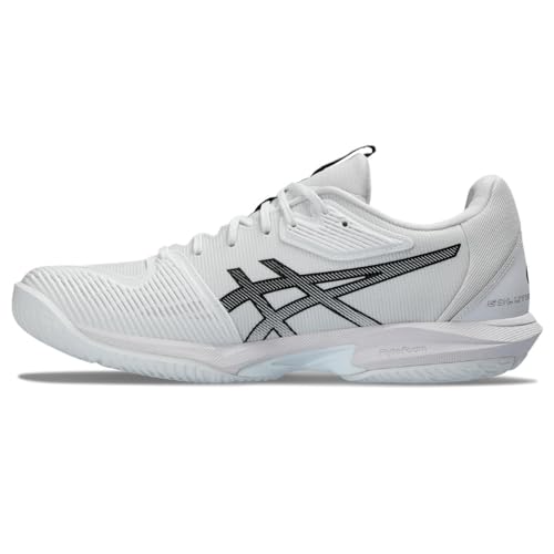 ASICS Men's Solution Speed Ff 3 Sneaker, White Black, 10.5
