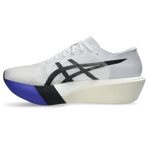 ASICS Unisex METASPEED Edge Tokyo Running Shoes, 11M / 12.5W, White/Cobalt Burst