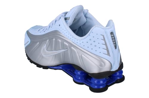 Blue Tint/metallic Silver-racer Blue Nike Shox R4 Women's Shoes