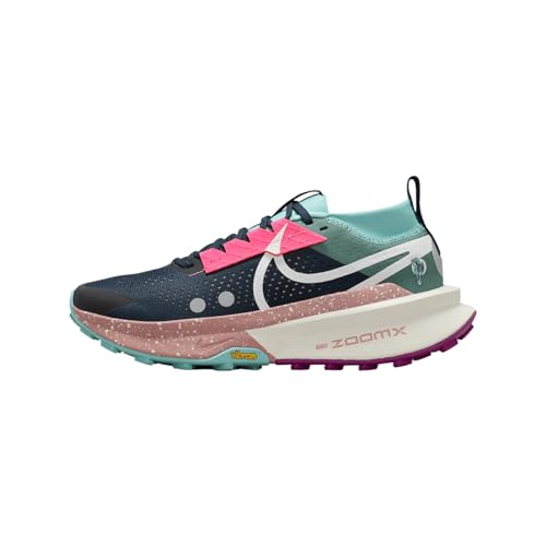 Women's Nike Zegama Trail 2 (400 - Armory Navy/Sail-Green Frost-Vivid Grape)