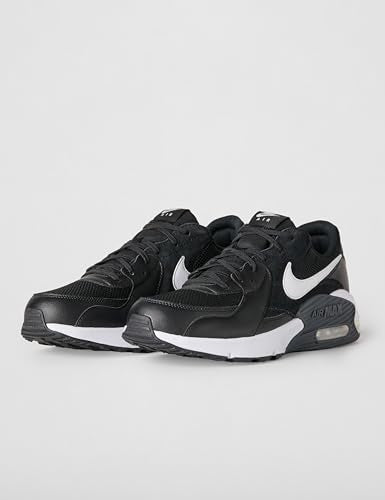 Nike Men's Air Max Excee Shoes, Black/White-Dark Grey, 9