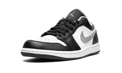 Nike Men's Air Jordan 1 Low Black/Particle Grey, Black/Particle Grey/White, 11