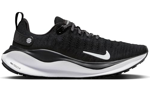 Nike InfinityRN 4 Women's Road Running Shoes (DR2670-001, Black/Dark Grey/White) Size 6