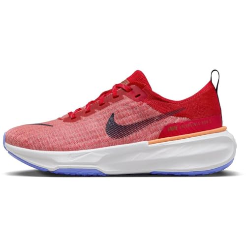 Nike Invincible 3 Men's Road Running Shoes (DR2615-600, University Red/Blue Joy/Rugged Orange) Size 15