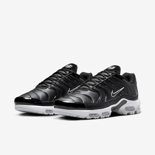 Nike Air Max Plus Golf Shoes (FZ4150-001, Black/Gold/Salsa Red/White) Size 10.5