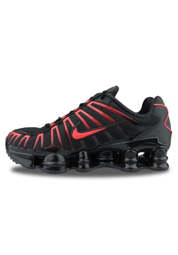 Nike Shox TL Men's Shoes (Black/Black/Light Crimson) Size 11.5