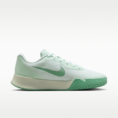 Nike Vapor Lite 3 Women's Hard Court Tennis Shoes (Barely Green/Sea Glass/Steam) Size 7.5