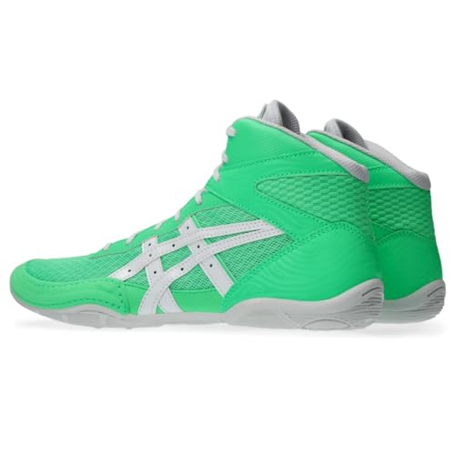 ASICS Men's Matflex 7 Wrestling Shoes, 12, NEW Leaf/White
