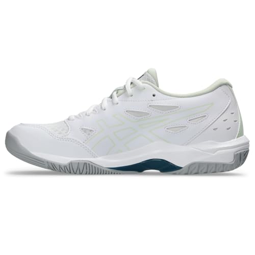 ASICS Women's Gel-Rocket 11 Volleyball Shoes, 9, White/Ink Teal