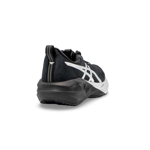 ASICS Mens Novablast 5 Platinum Sports Shoes, PLATINUM/BLACK, 10 US