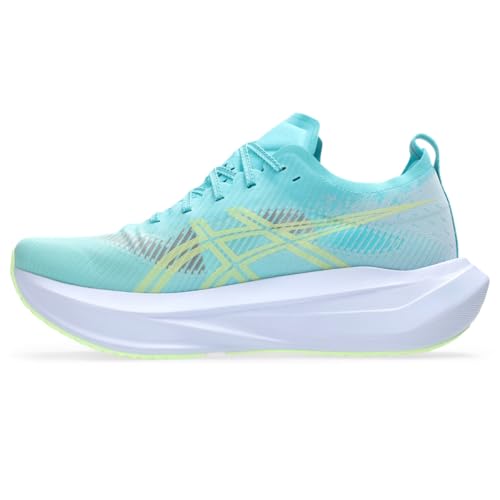ASICS Unisex MEGABLAST Running Shoes, 7.5M / 9W, Energy Aqua/Blue Fade