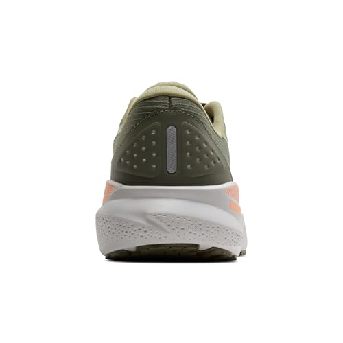 Brooks Men’s Adrenaline GTS 24 Weatherized Supportive Running Shoe - Green/Gray/Orange - 7 Medium