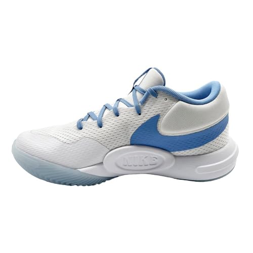 Nike Hyperquick Volleyball Shoes (FN4678-101, White/Pure Platinum/Valor Blue) Size 8