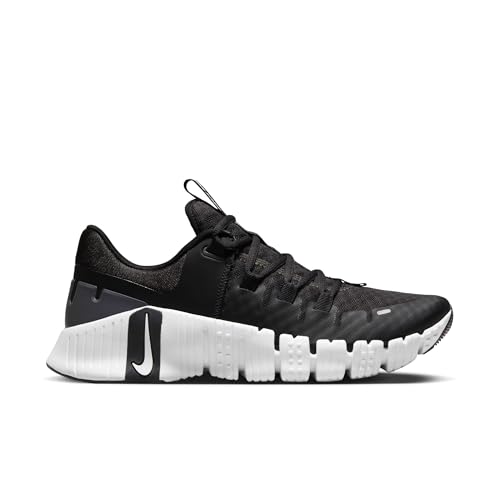 Nike Women's W Free Metcon 5 Training Shoes, Black White Anthracite, 8
