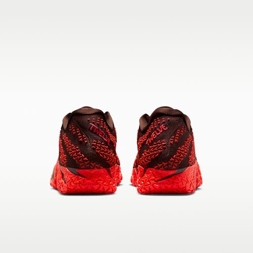 Nike Ja 3 "Lunar New Year Basketball Shoes (Light Chocolate/Silt Red/Metallic Gold) Size 10