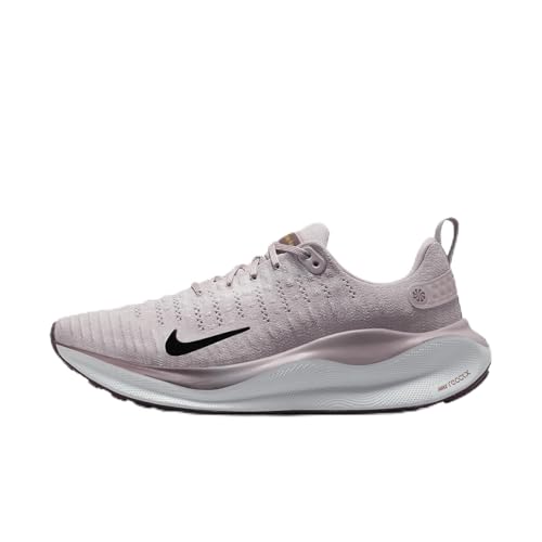 Nike InfinityRN 4 Women's Road Running Shoes (DR2670-010, Platinum Violet/Smokey Mauve/Saturn Gold/Black) Size 12