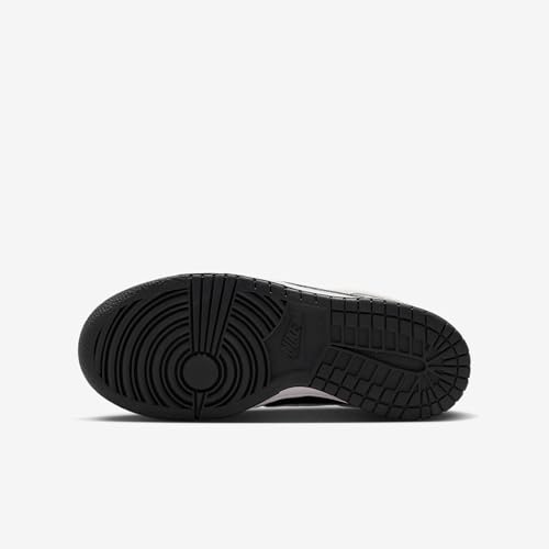 Nike Dunk Low Big Kids' Shoes (Black/Platinum Tint/White/Platinum Tint) Size 7