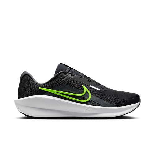 Nike Downshifter 13 Men's Road Running Shoes (FD6454-007, Black/Anthracite/White/Volt) Size 8